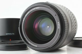 Rare 【 Rs Version W/ Hood 】 Minolta Af 35mm F/1.  4 G Lens Sony A From Japan