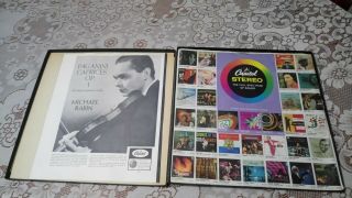 Rare MICHAEL RABIN Paganini Op.  1 NM OP STEREO 2 LP Box Set SPBR 8477 Strg Find 2