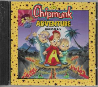 The Chipmunk Adventure Music From Soundtrack Cd 1987 Rare