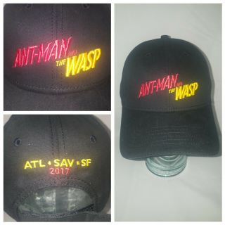 Ant Man And The Wasp Marvel Studios Film Industry Hat Rare Htf