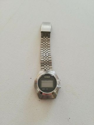 Vintage Casio Casiotron R - 16 Quartz Lcd Watch,  For Repair