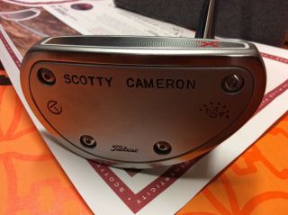 Scotty Cameron Red X Circle T Putter - Sss - - Custom Shop Resto - Very Rare Model