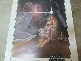 STAR WARS,  Movie Poster,  1977,  40 