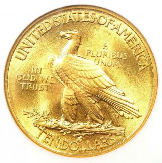 1911 Indian Gold Eagle $10 Coin - Certified NGC AU58 - Rare Gold Coin 4