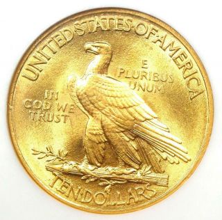 1911 Indian Gold Eagle $10 Coin - Certified NGC AU58 - Rare Gold Coin 6
