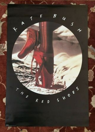 Kate Bush The Red Shoes Rare Promotional Poster From 1993