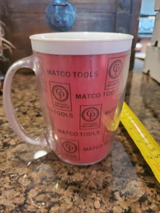 Rare HTF Vintage MATCO Tools Coffee Cup Mug Chicago Pneumatic 2
