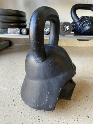 RARE Onnit Star Wars Special Edition Darth Vader 70 Pounds lb faced Kettlebell 2