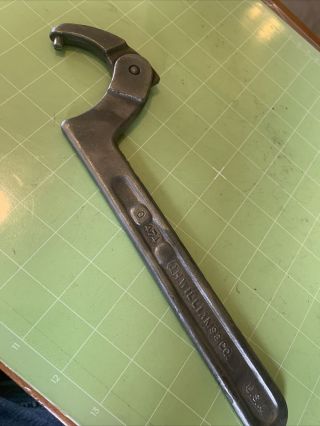 J.  H.  Williams 474 Adjustable Spanner Chuck Mill Wrench (2” To 4 - 3/4”)