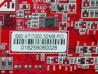 RARE ATI RADEON 7000 S60 32MB DDR PCI LEGACY GRAPHICS CARD 3