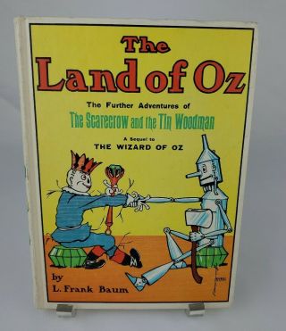 The Land Of Oz Further Adventures Of The Scarecrow & The Tin Woodman 1904