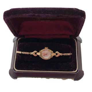 Vintage Bulova Fifth Avenue York Ladies Watch Box