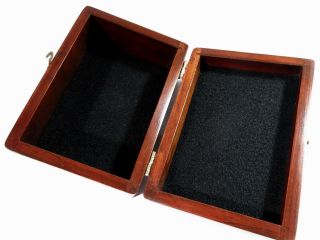 Restored Antique Mahogany Presentation/Jewelry/Storage Box 3