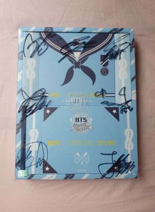 Bts Summer Package 2014 Rare Oop All Member Signed Autographed Bangtan