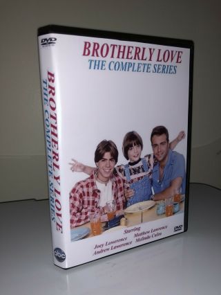 Brotherly Love Complete Tv Series On Dvd Joey Lawerence Disney Rare