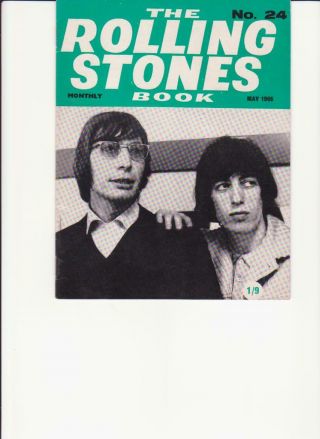 The Rolling Stones - The Rolling Stones Book No.  24 - Rare Fan Club Mag - May,  1966
