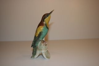 Goebel Bird - Bee Eater,  Rare,  Large 7 1/8 " Tall,  Cv82.  Made In West Germany