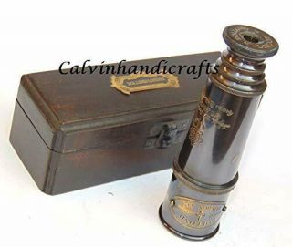 Antique Marine Nautical Brass Telescope Gift Items Vintage Nautical Spy Glass