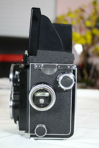 RARE - EX - Vintage Rolleiflex 2.  8 E TLR camera & Carl Zeis 80/2.  8 Planar & Case 4