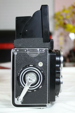 RARE - EX - Vintage Rolleiflex 2.  8 E TLR camera & Carl Zeis 80/2.  8 Planar & Case 6