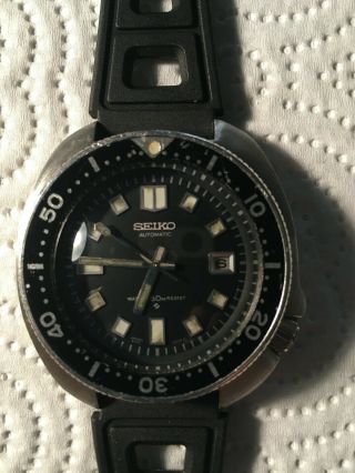 Rare Vintage Seiko 6105 - 8119 150m Diver Dive Scuba Men 