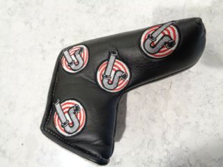 Rare Odyssey Drano Limited Edition Black/red/white Blade Putter Cover -