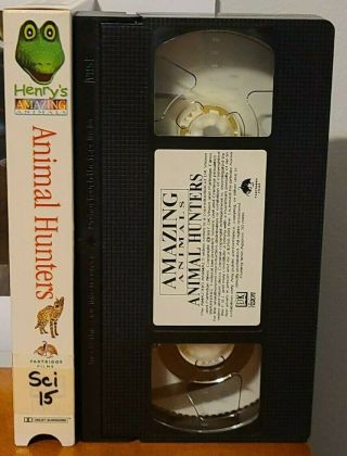 Henry ' s Animals - Animal Hunters - VHS Tape 3