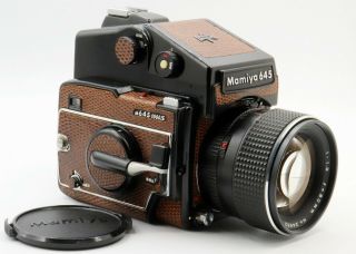 【rare N.  Mint】 Mamiya M645 1000s Lizard Limited W/ 80mm F1.  9 Lens From Japan 1278