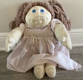 Vintage Handmade Cabbage Patch Doll Look A Like 21”.  1990’s.