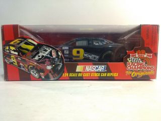 Rare Nascar 9 Wcw/nwo Ford Taurus 1:24 Scale Diecast 10 Years Issue 5 1999