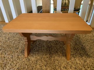 American Girl Kirsten Trestle Table Only