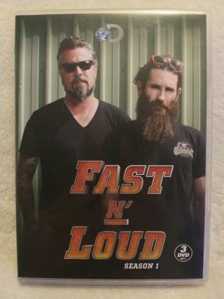Fast N Loud: Season 1 Dvd Fast And Loud: Season One Dvd Gas Monkey Garage (rare)