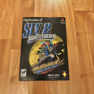 Playstation 2 Sly 2: Band Of Thieves Demo Disc 2004 Sony Ps2 Very Rare.