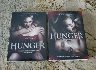 The Hunger Season 1 & 2 Dvd Complete Tv Series Rare Oop Horror 44 Episodes