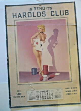 Rare Vintage 1953 Reno Harold 