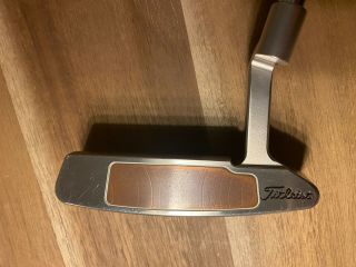 Rare Scotty Cameron Newport 2 Button Back Putter 34 Inches With Circle T Weights 3
