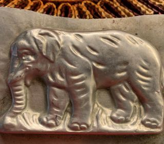 Rare Vintage Antique Standing Elephant Chocolate Candy Mold