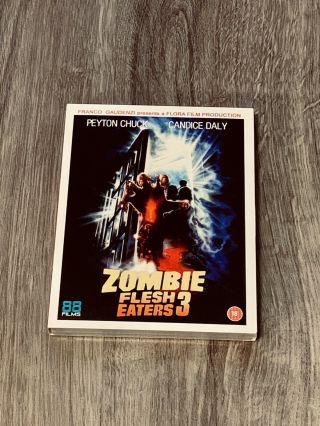 Zombie Flesh Eaters 3 (uk Import) Blu - Ray All Region Zombie 4 After Death Rare