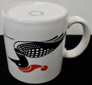 Rare Dayton Hudson Advertising SANTA LOON 1986 Christmas Coffee Mug 3 5/8 