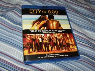 City Of God (blu - Ray Disc) Rare & Oop 2003 Miramax Fernando Meirelles