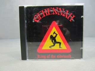 Gehennah " King Of The Sidewalk " Cd 1996 Rare Oop