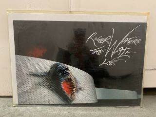 Rare Authentic 2012 Roger Waters The Wall Live Concert Poster Pink Floyd