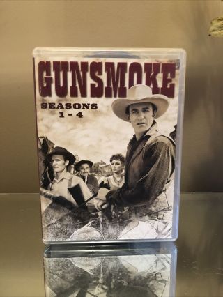 Gunsmoke Seasons 1 - 4 Season 1 2 3 4 Dvd Boxset 24 - Disc Set 68,  Hours Rare Oop