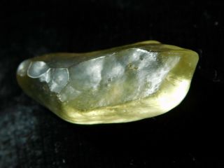 A Rare And 100 Natural Smoky Libyan Desert Glass From Egypt 4.  44gr