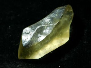 A Rare and 100 Natural Smoky Libyan Desert Glass From Egypt 4.  44gr 2