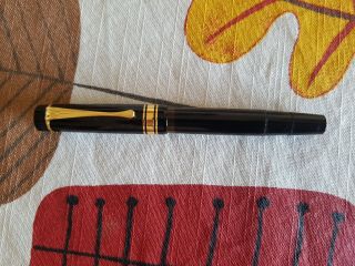 Rare Montblanc Meisterstuck 134 Fountain Pen Short Cap Top C.  1942 Cond