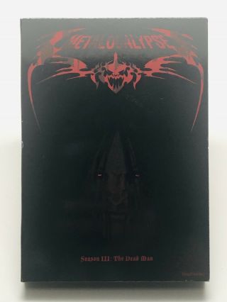 Metalocalypse Season Three Iii 3: The Dead Man (dvd,  2010,  2 - Disc Set) Rare Oop