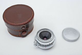Leica 28mm F5.  6 Summaron Screw Mount Ltm M39 Lens,  Cla 