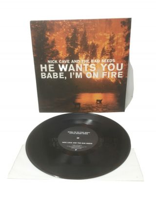 Nick Cave & The Bad Seeds Wants You Babe,  I’m On Fire Very Rare 10” Vinyl