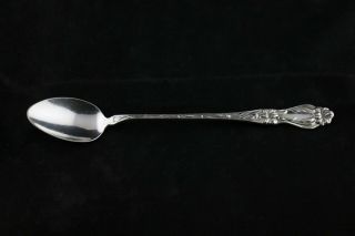Frank Whiting Lily Floral Sterling Silver Iced Tea Spoon No Mono